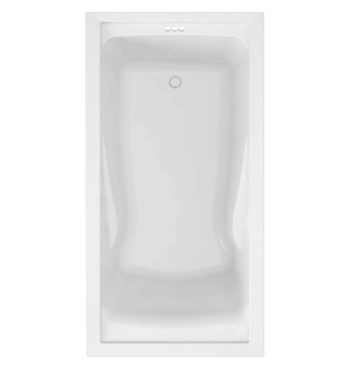 American Standard 7236V002.020 Evolution 6 Ft. X 36 In. Deep Soaking Tub with Reversible Drain, White