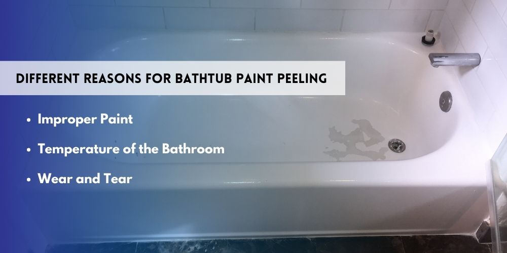 Why Bathtub Paint Peeling Is Dangerous Why does bathtub paint peel off