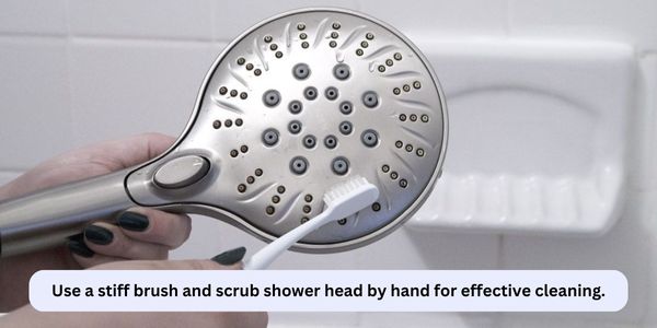 Scrub with a Stiff Brush - Common Ways to Clean a Shower Head