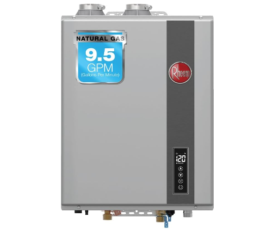 Rheem RTGH-95DVLN-3 High Efficiency Condensing Tankless Water Heater