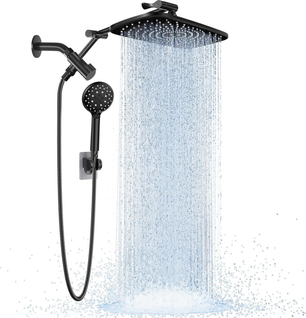 Veken Wide Rain Shower Head with Multi-Modes