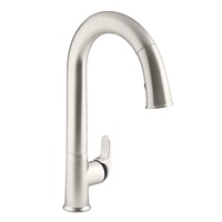 KOHLER K-72218-B7-VS Sensate Touchless Kitchen Faucet, Vibrant Stainless