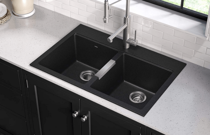 Kraus Quarza KGD-433B 33-Inch Black Onyx Granite Kitchen Sink Review