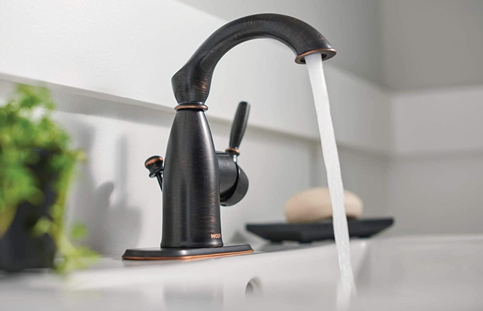 Moen 84144BRB Sarona Black Single Handle Bathroom Faucet Review