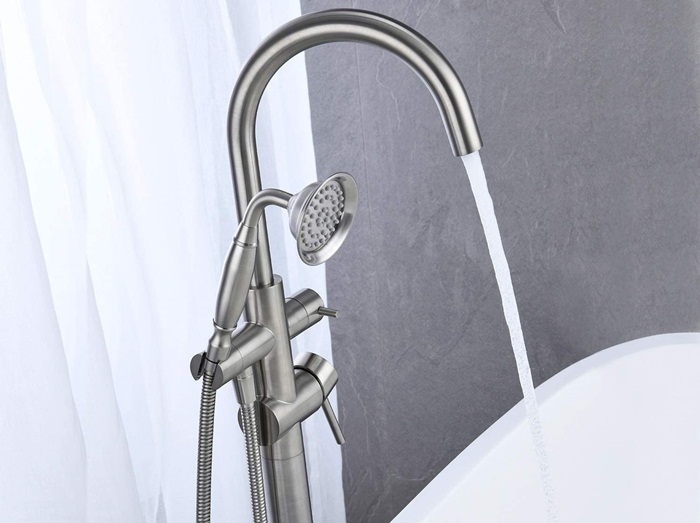 Wowkk Tub Filler Freestanding Bathtub Faucet Review