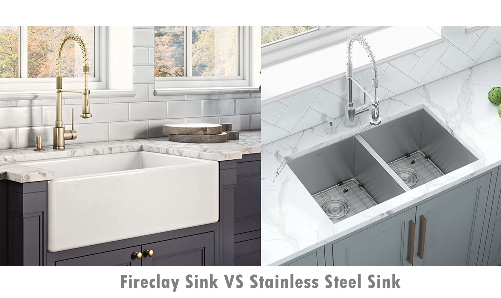 Fireclay Sink VS Stainless Steel Sink