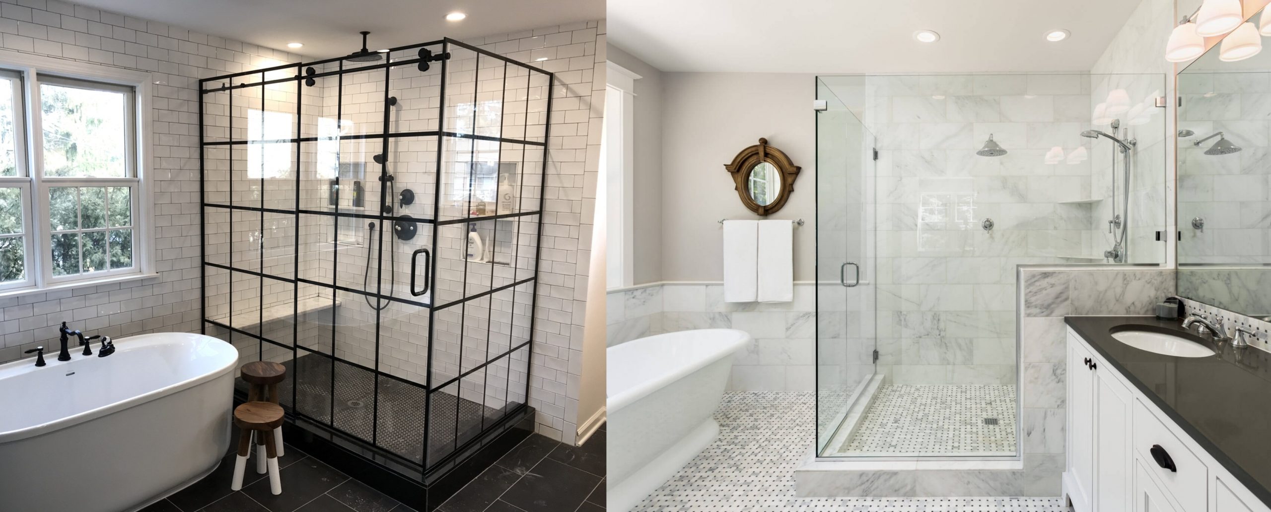 Framed shower door VS Frameless Shower Door
