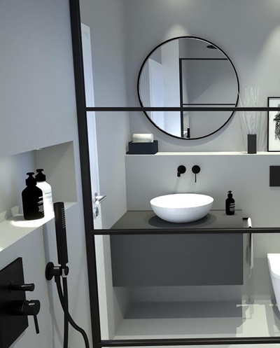 Black Beauty and Bathroom 9 trendy bathrooms ideas with black fixtures