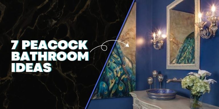 7 Peacock Bathroom Ideas - Sanitary Supply