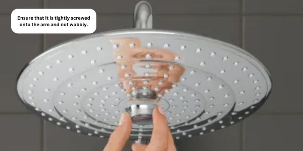 Check for Any Loose Part - How to Install a Shower Head