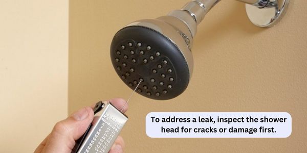Check the Shower Head for Any Visible Damage