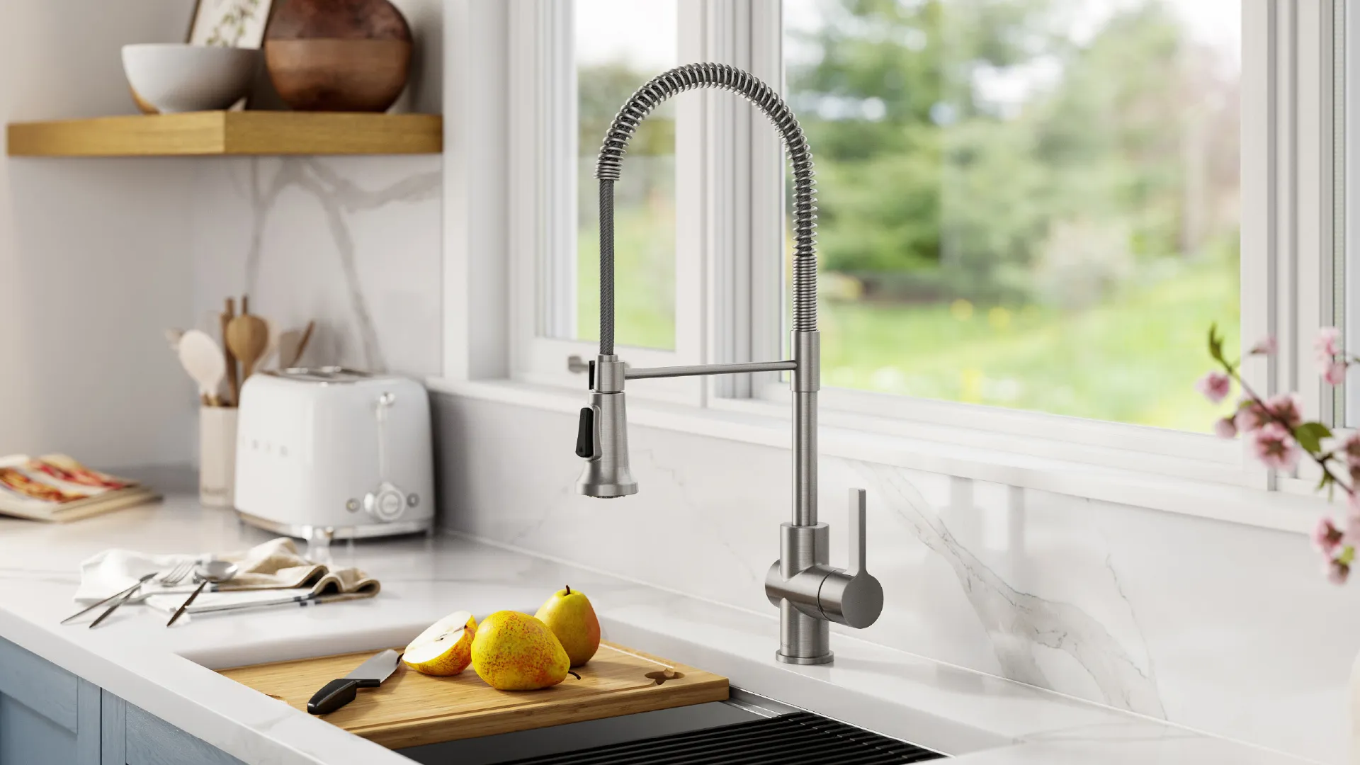 DIY Commercial Kitchen Faucet Installation