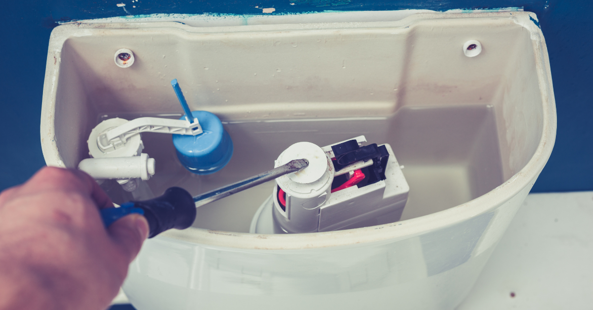 How To Fix A Running Toilet With A Button Flush