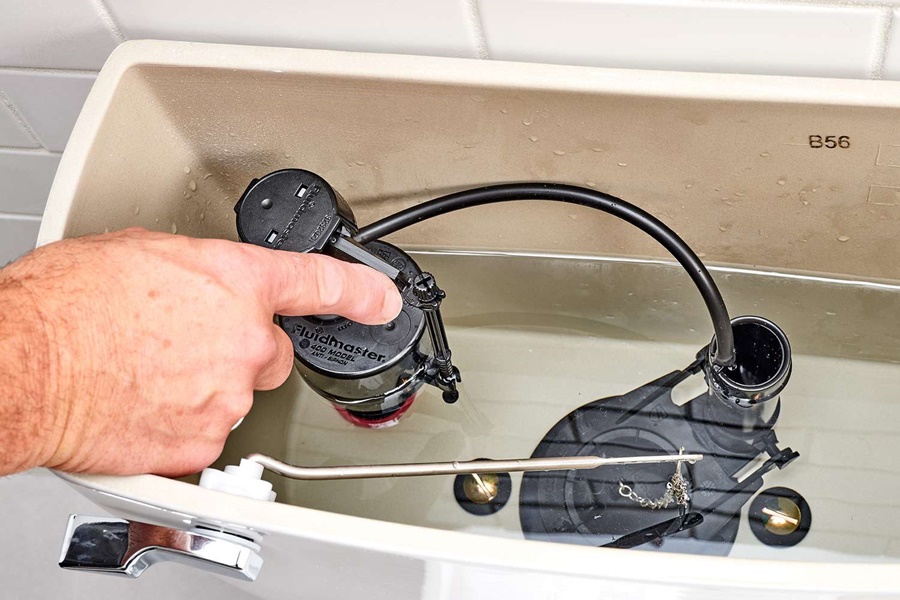 how to adjust toilet flush pressure