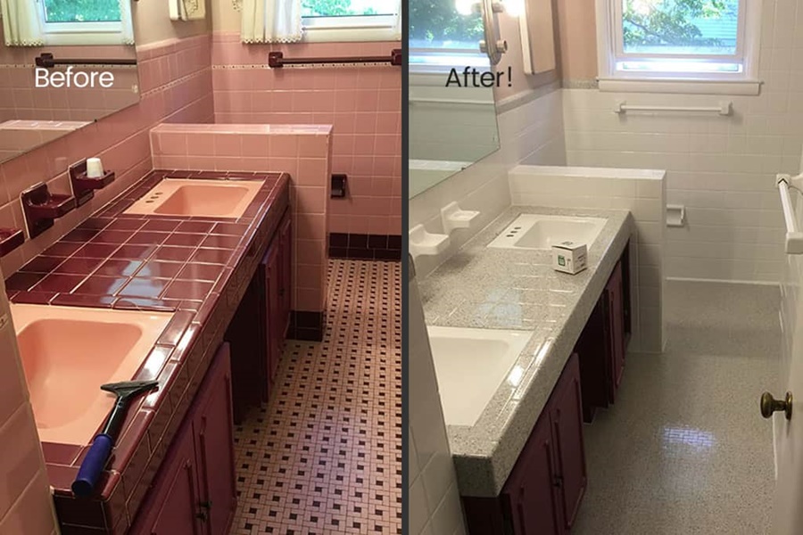 how to remodel a bathroom on a budget
