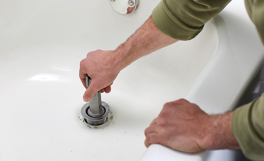 how to remove a bathtub drain
