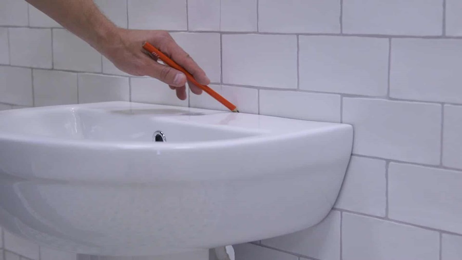 how to install a bathroom sink