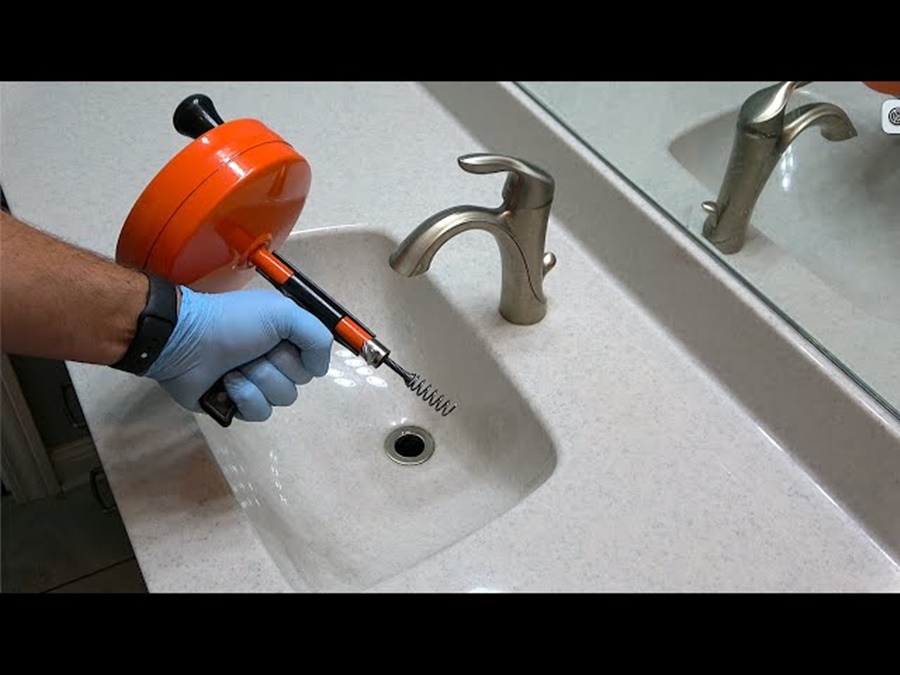 how to unclog bathroom sink