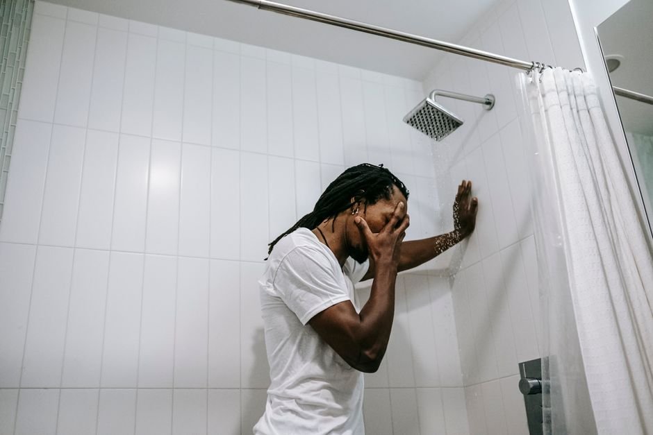 why does my shower water smell